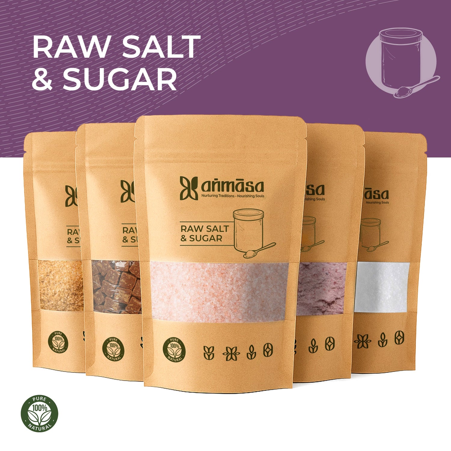 Raw Salt & Sugar