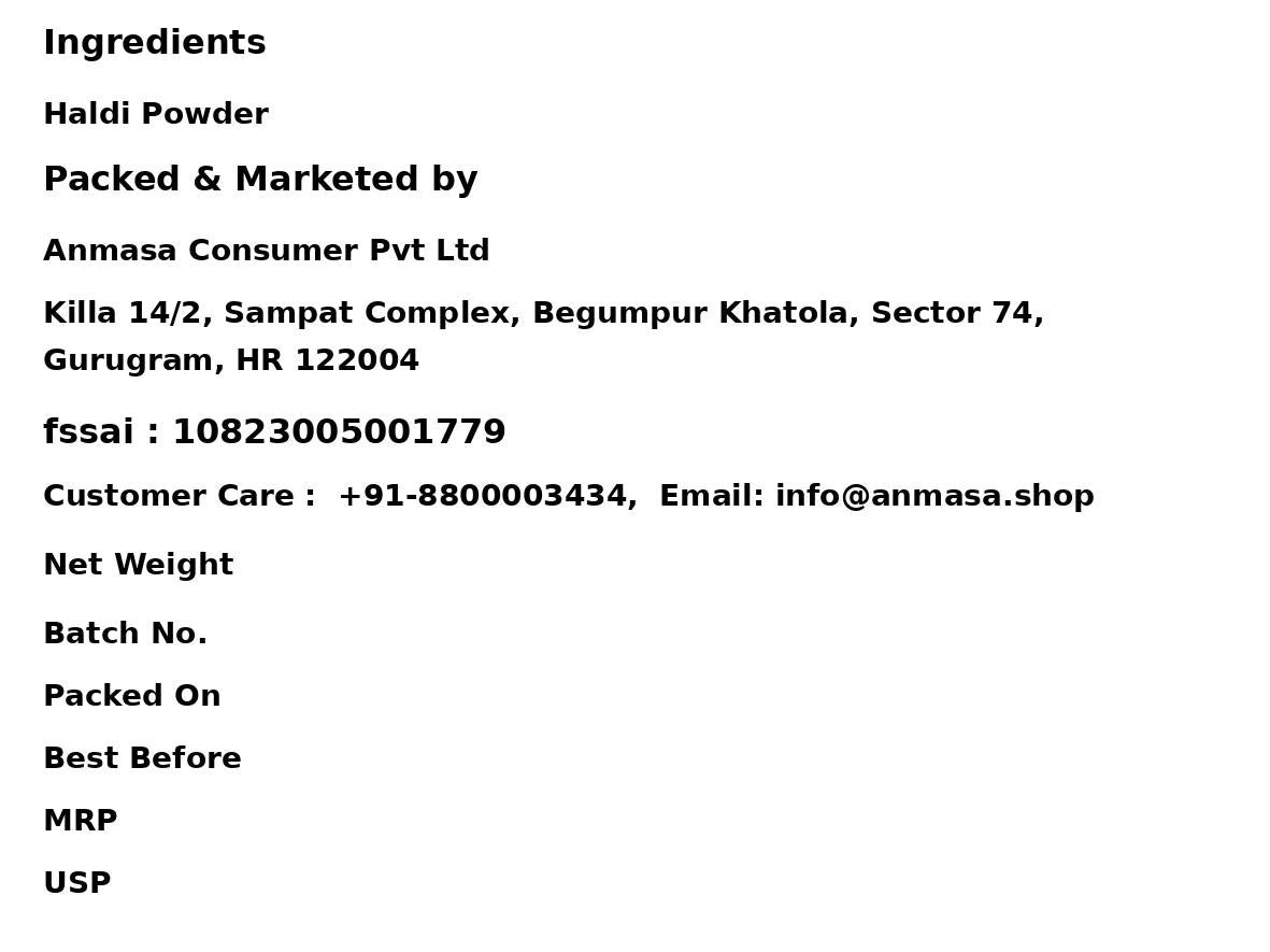 Haldi Powder