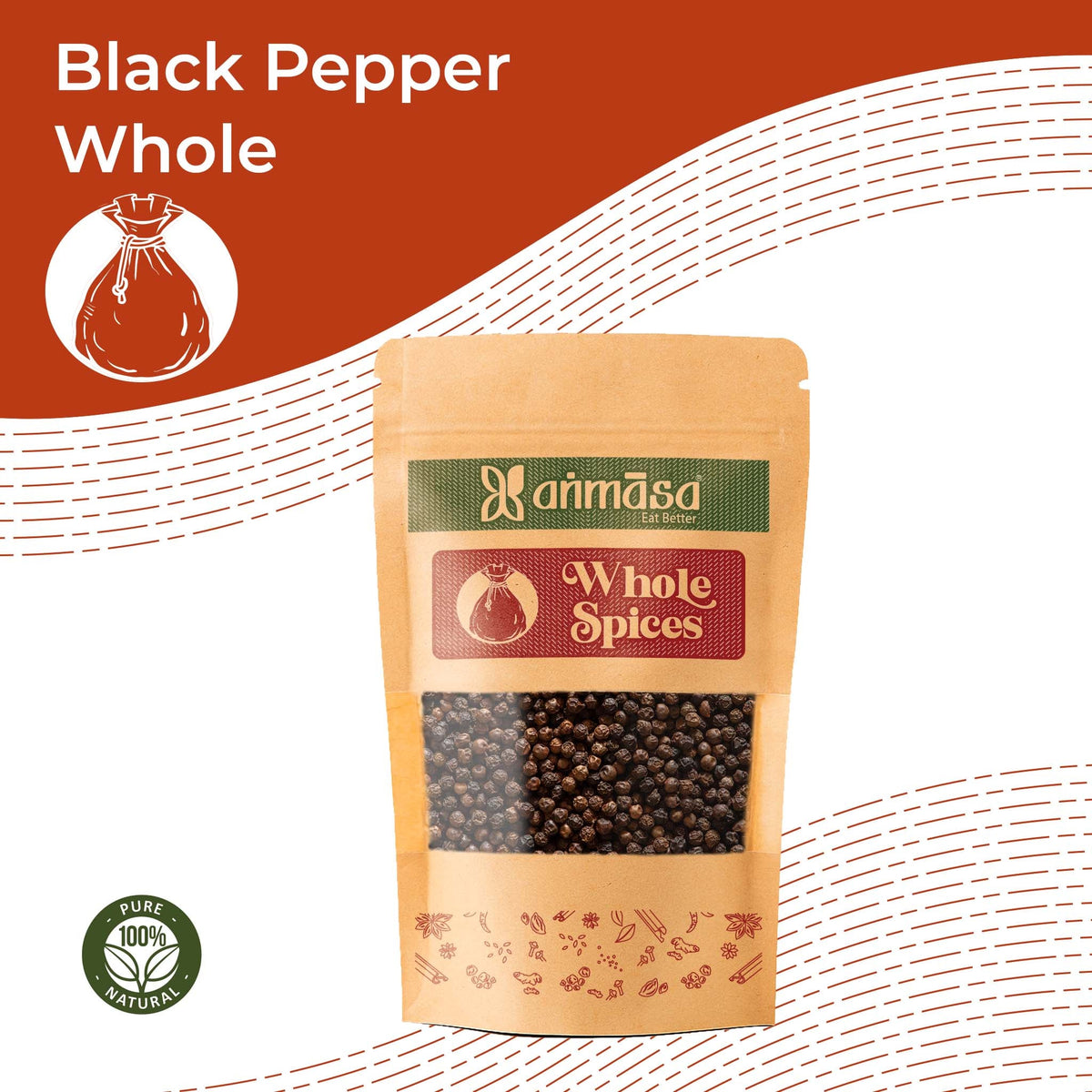 Black Pepper (Whole)