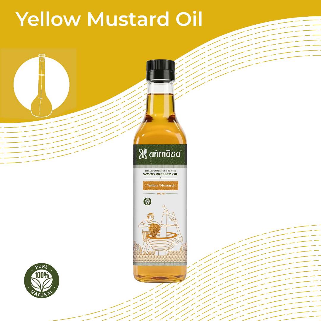 Wood-Pressed Yellow Mustard Oil