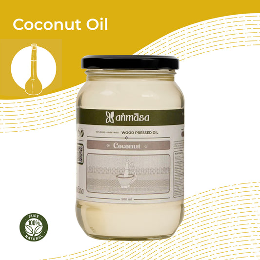 Wood Pressed Coconut Oil