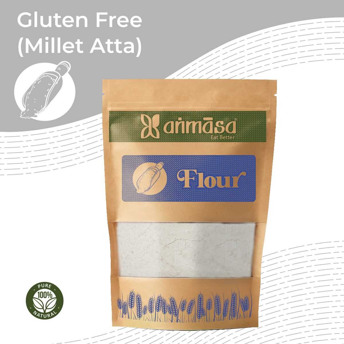 Gluten-Free Millet Atta.