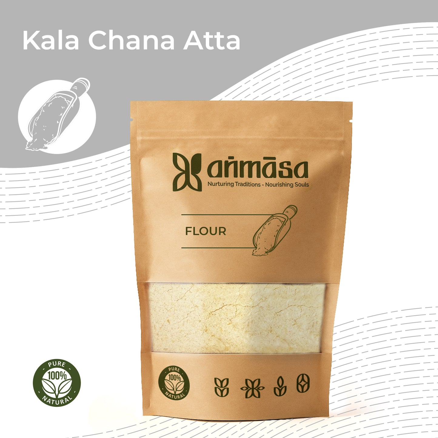 Kala Chana Atta