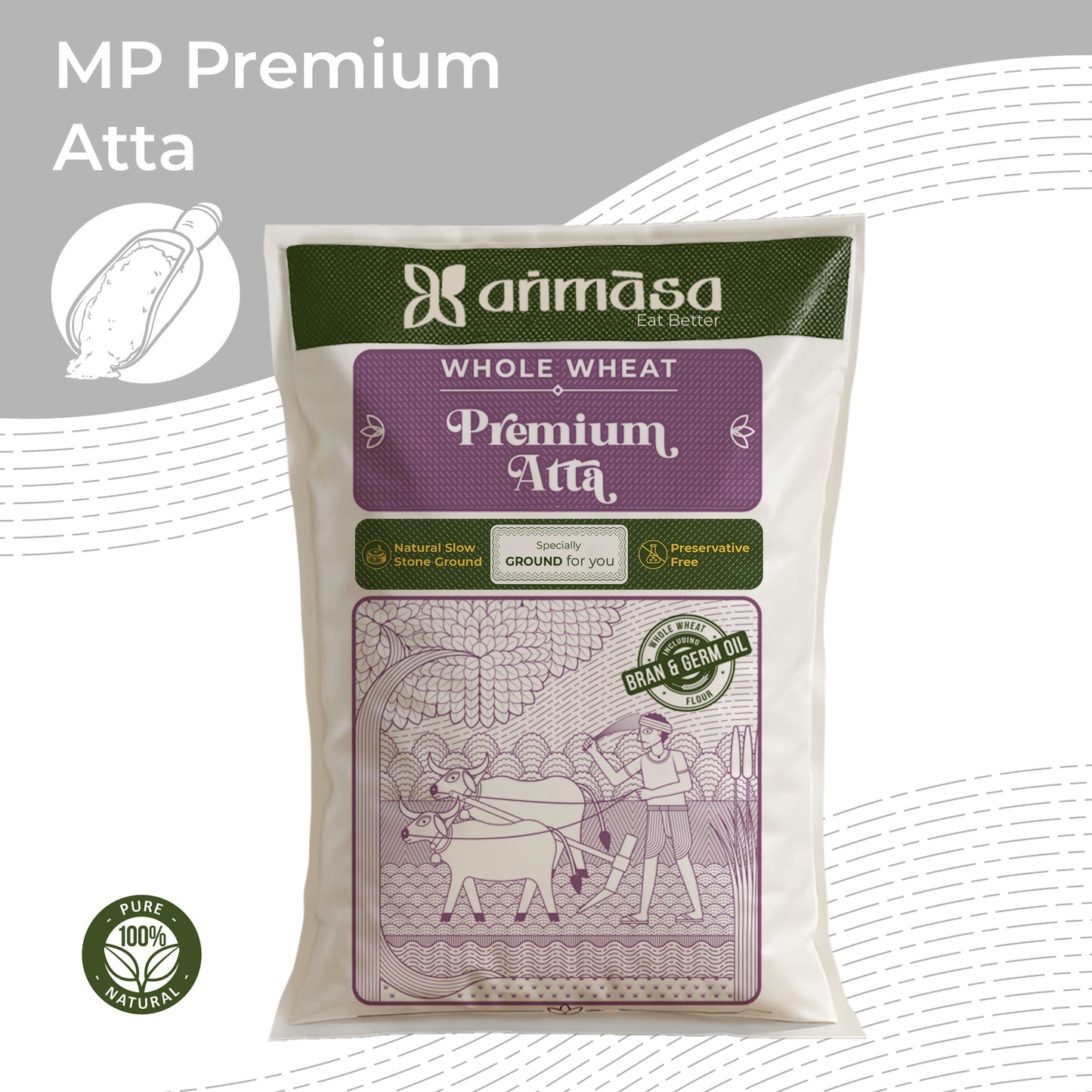 Whole Wheat (MP) Premium Atta