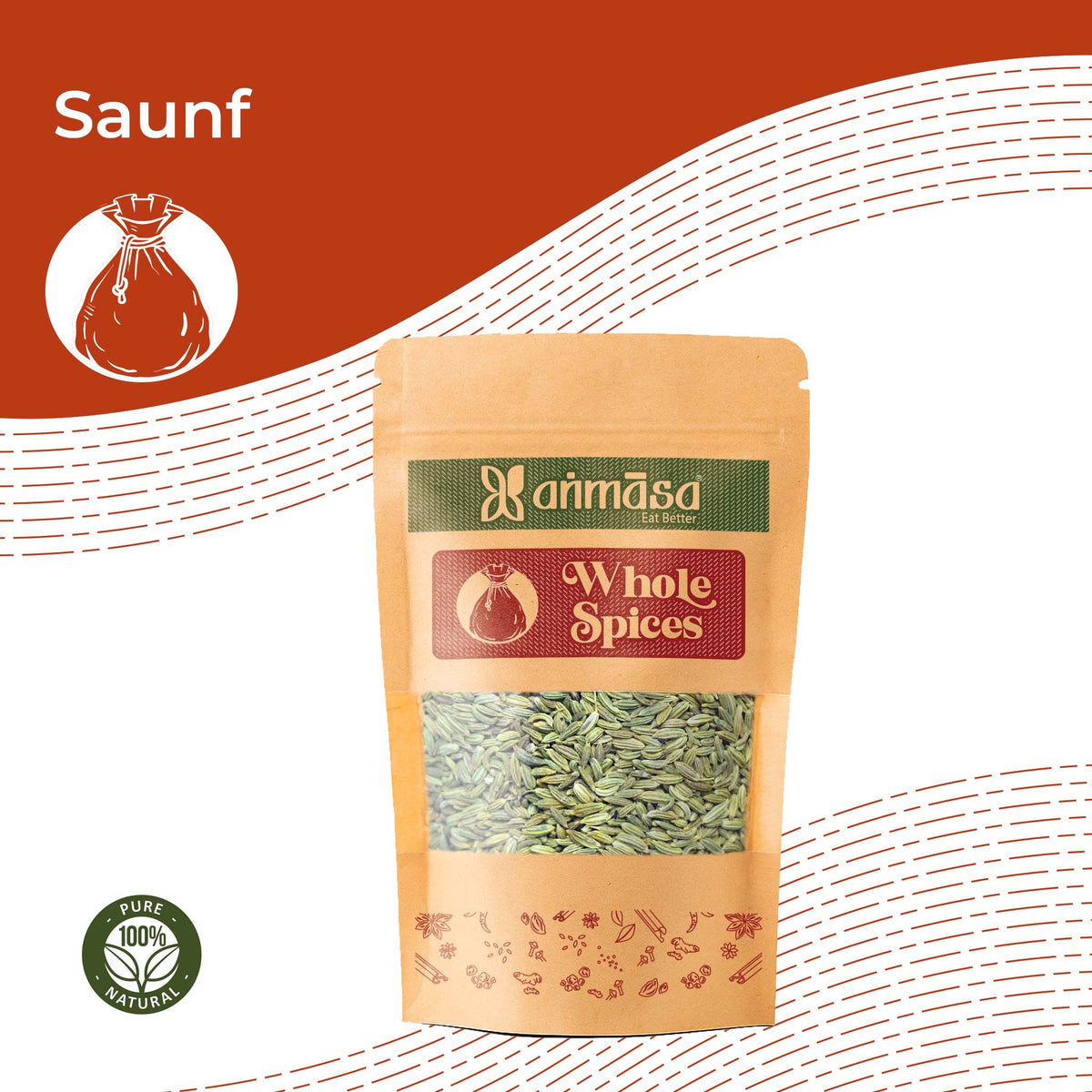 Fennel Seeds Thick.