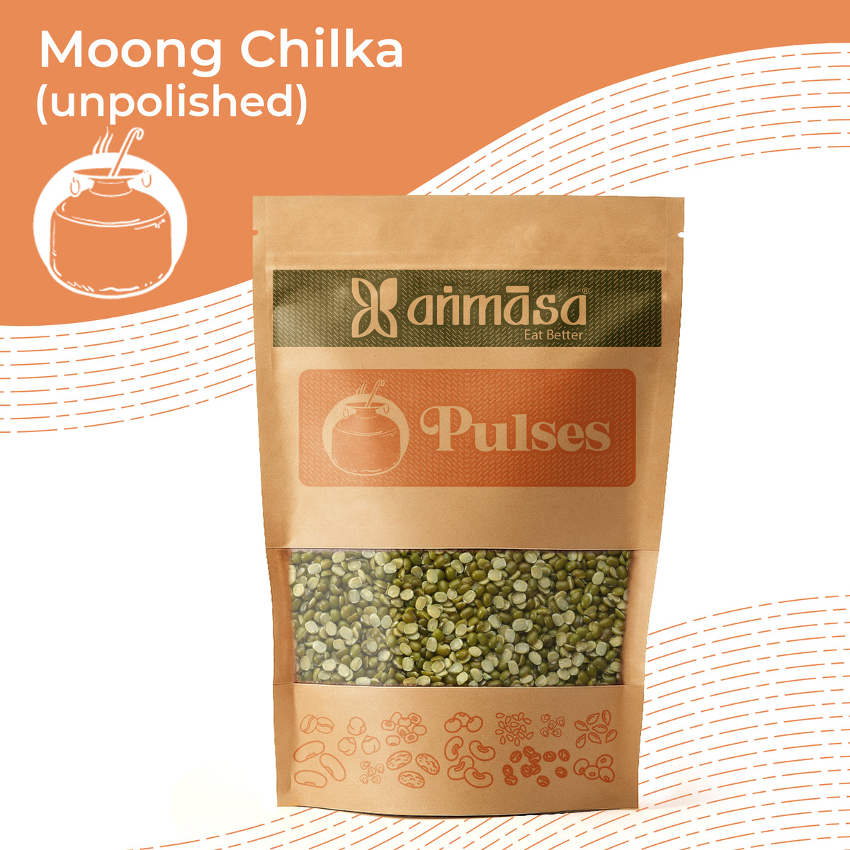 Moong Dal With Chilka.