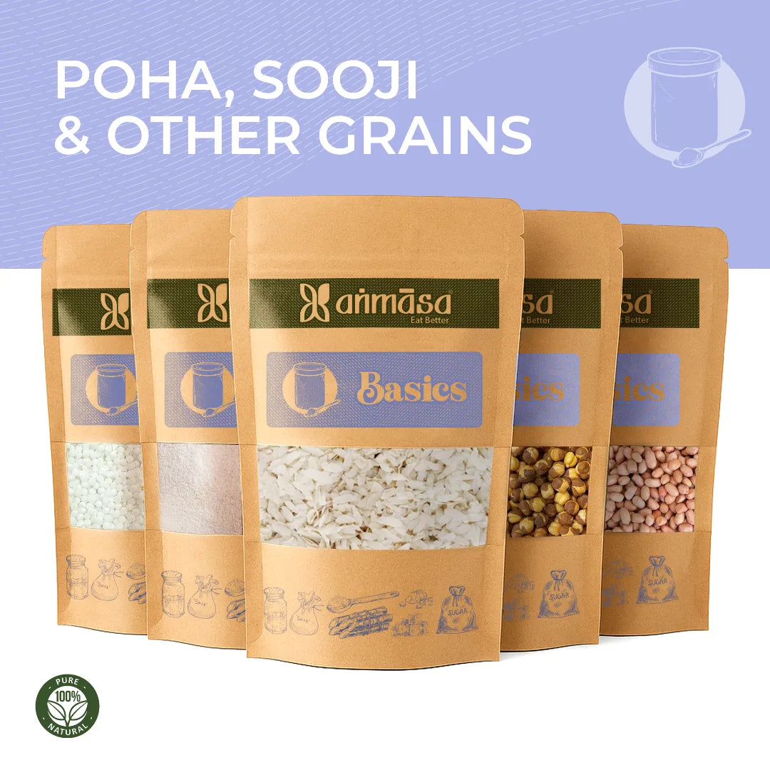 Poha, Suji & other Grains