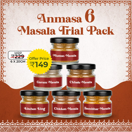 6 Masala Tester Combo