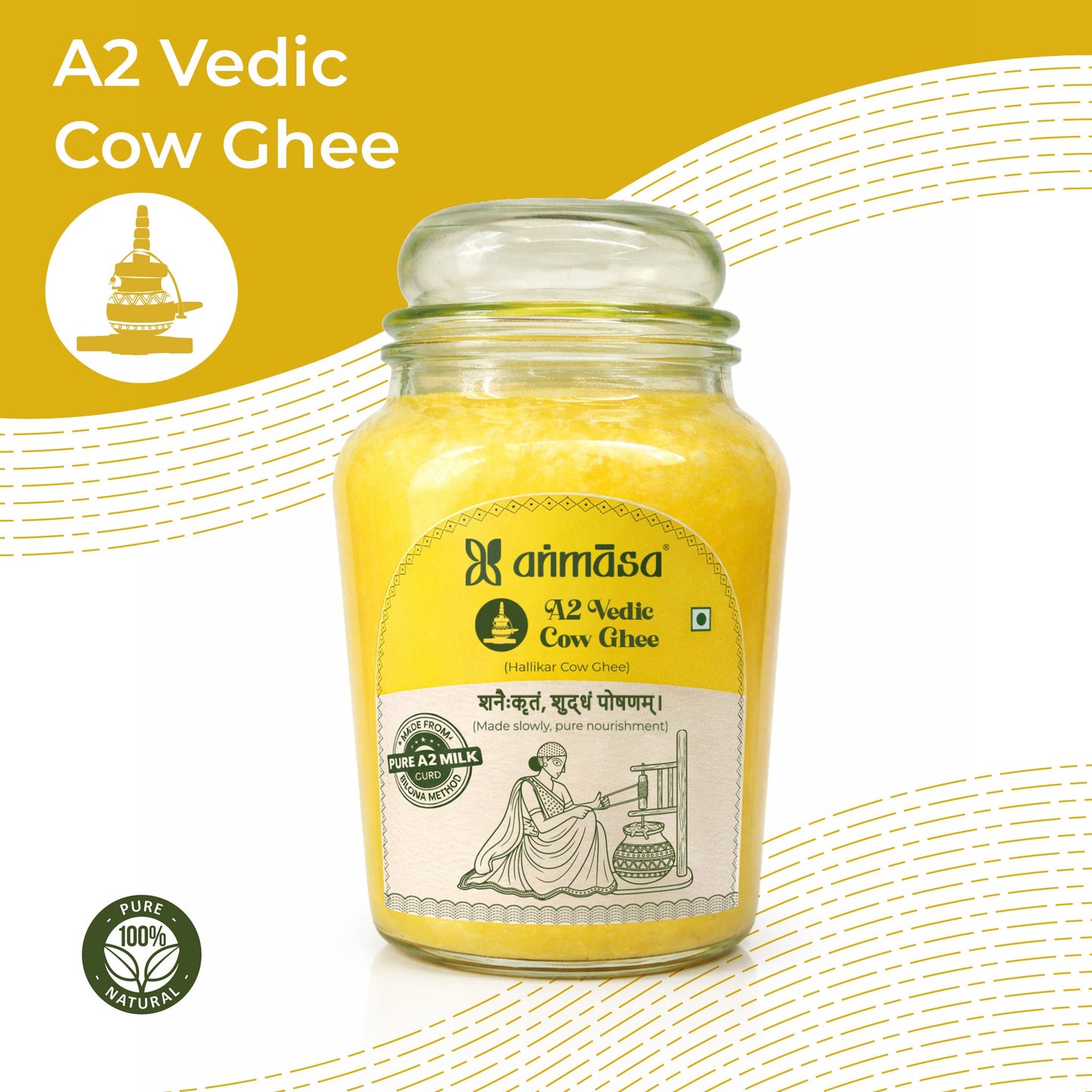 A2 Hallikar Cow Ghee