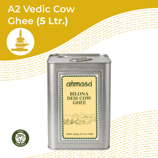 5 L, A2 Vedic Cow Ghee