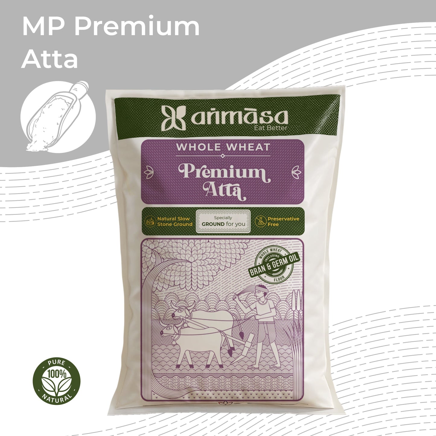 Whole Wheat (MP) Premium Atta