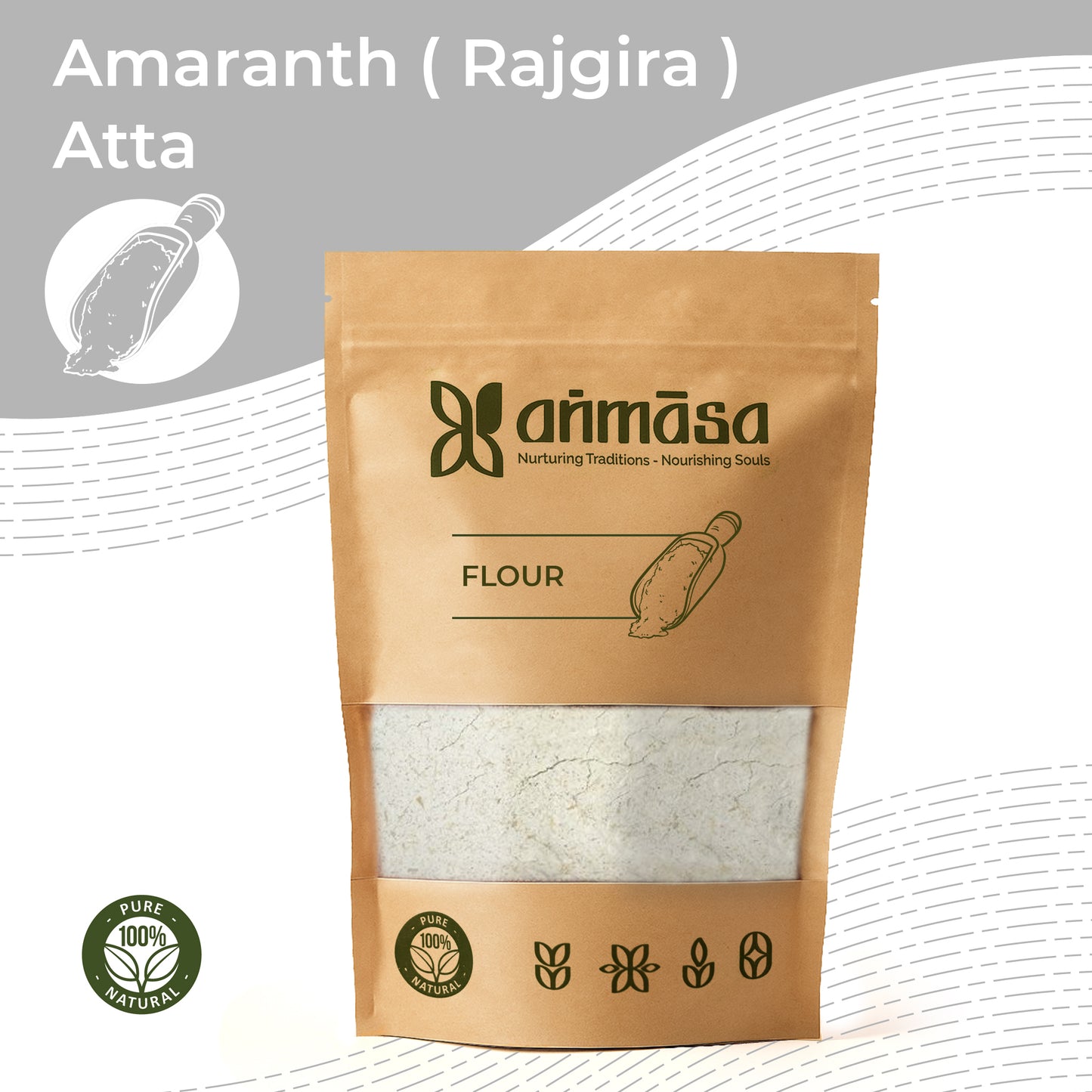 Amaranth ( Rajgira ) Atta