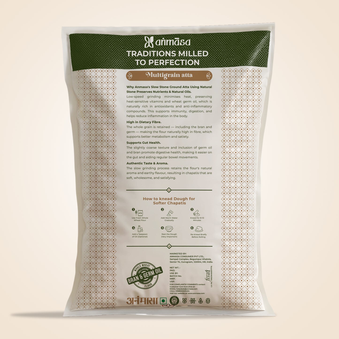 Whole Wheat Multigrain Atta