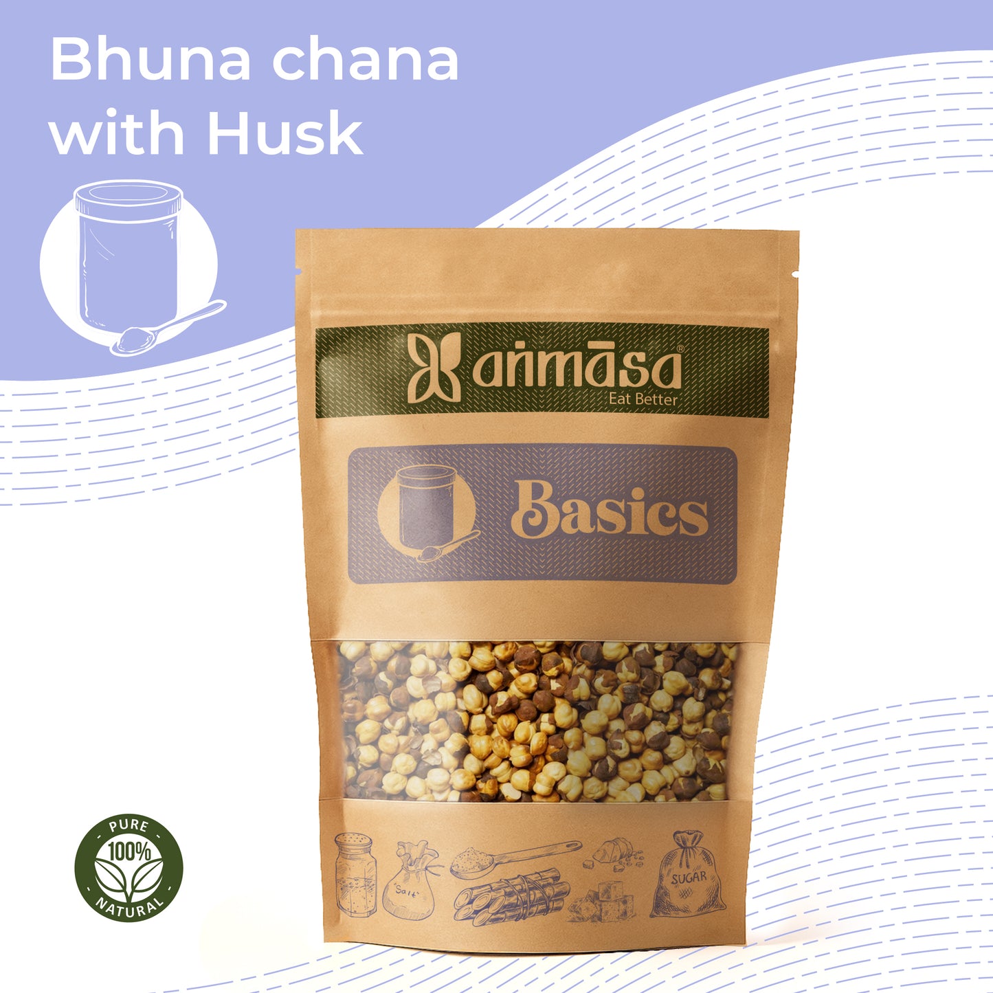 Bhuna Chana With Husk