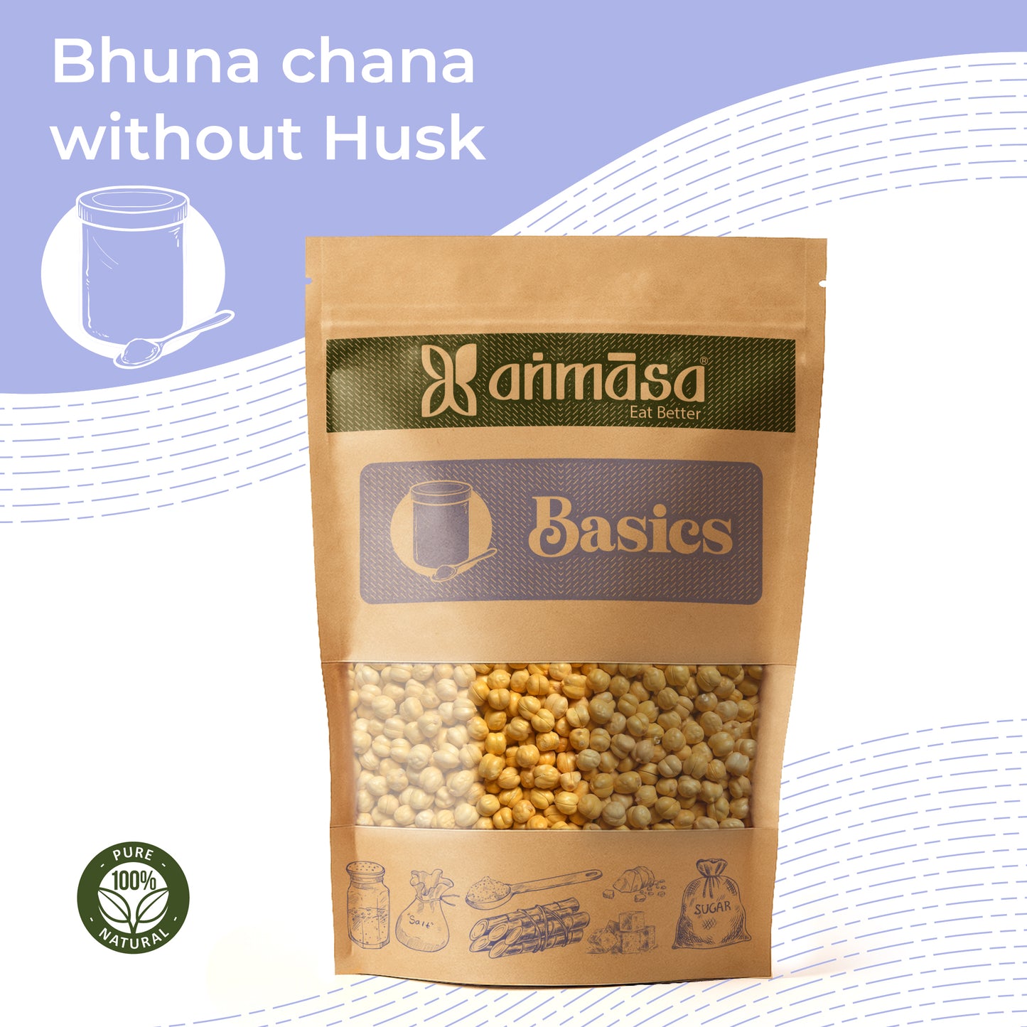 Bhuna Chana Without Husk