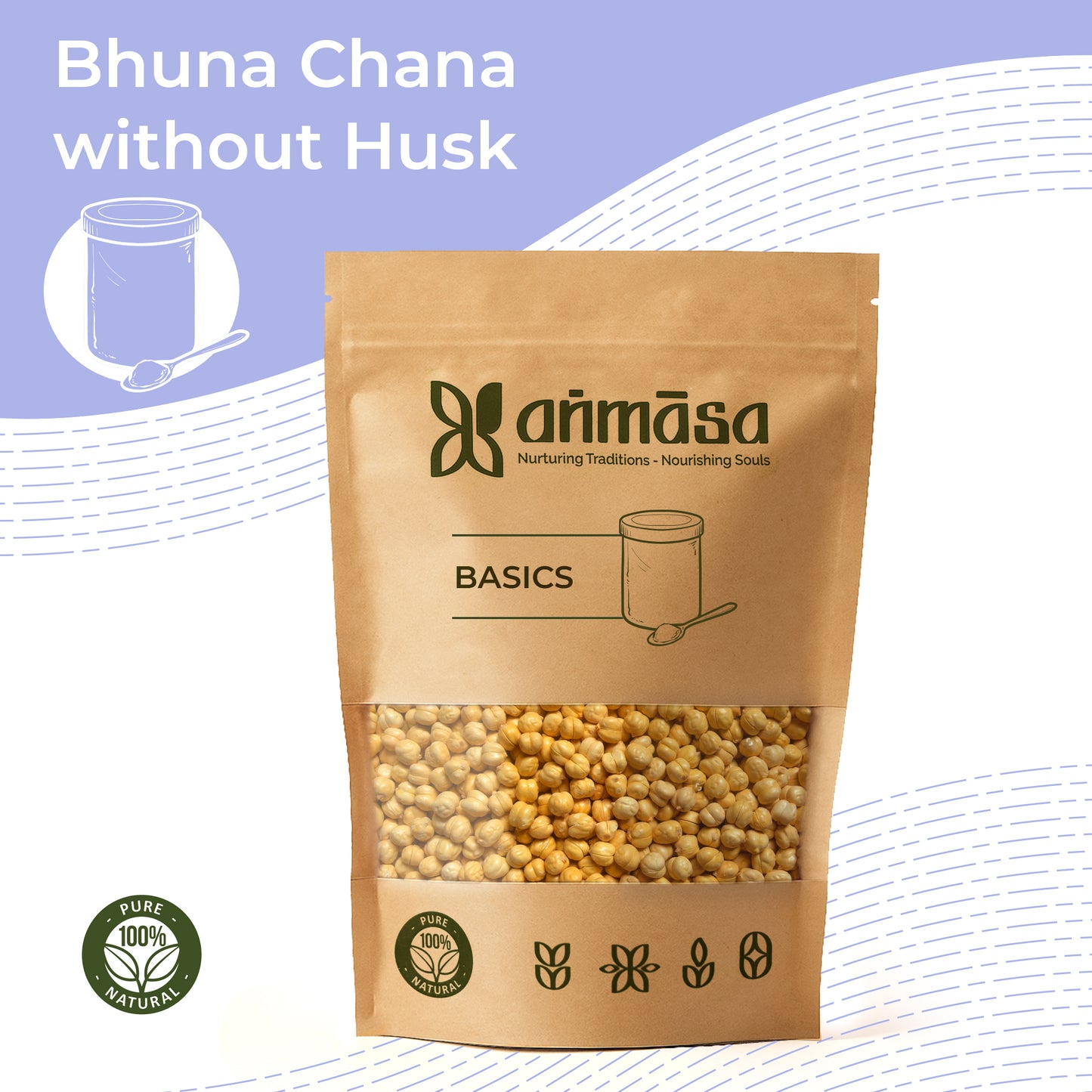 Bhuna Chana Without Husk