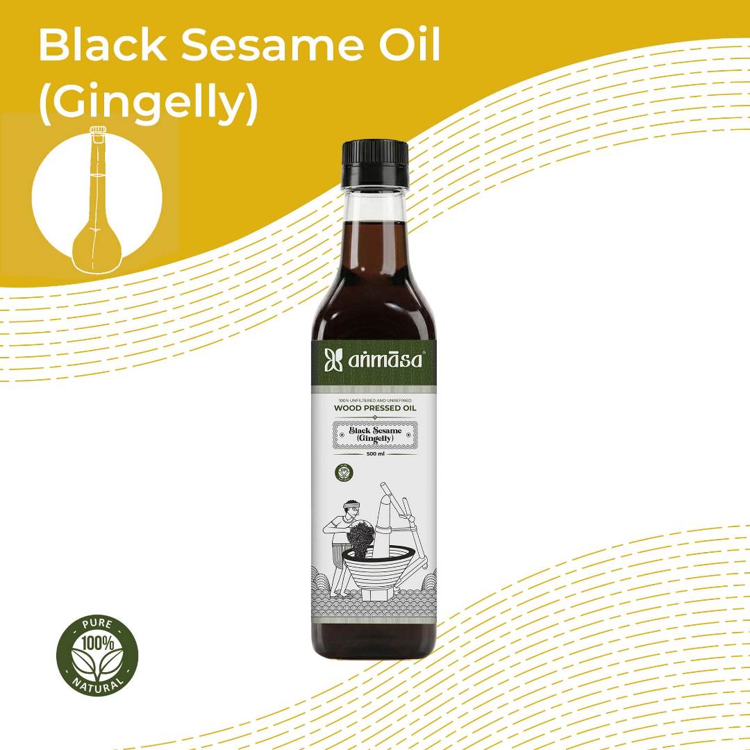 Wood-Pressed Sesame Oil