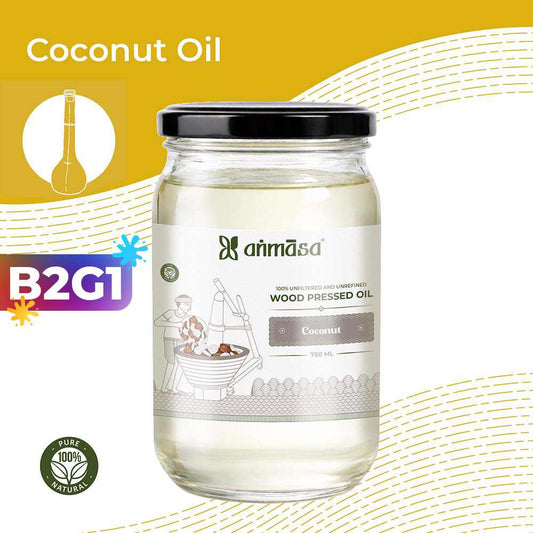 Wood-Pressed Coconut Oil