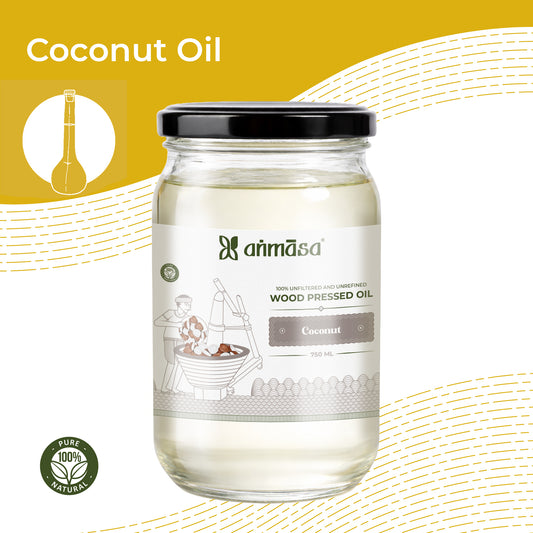 Wood-Pressed Coconut Oil