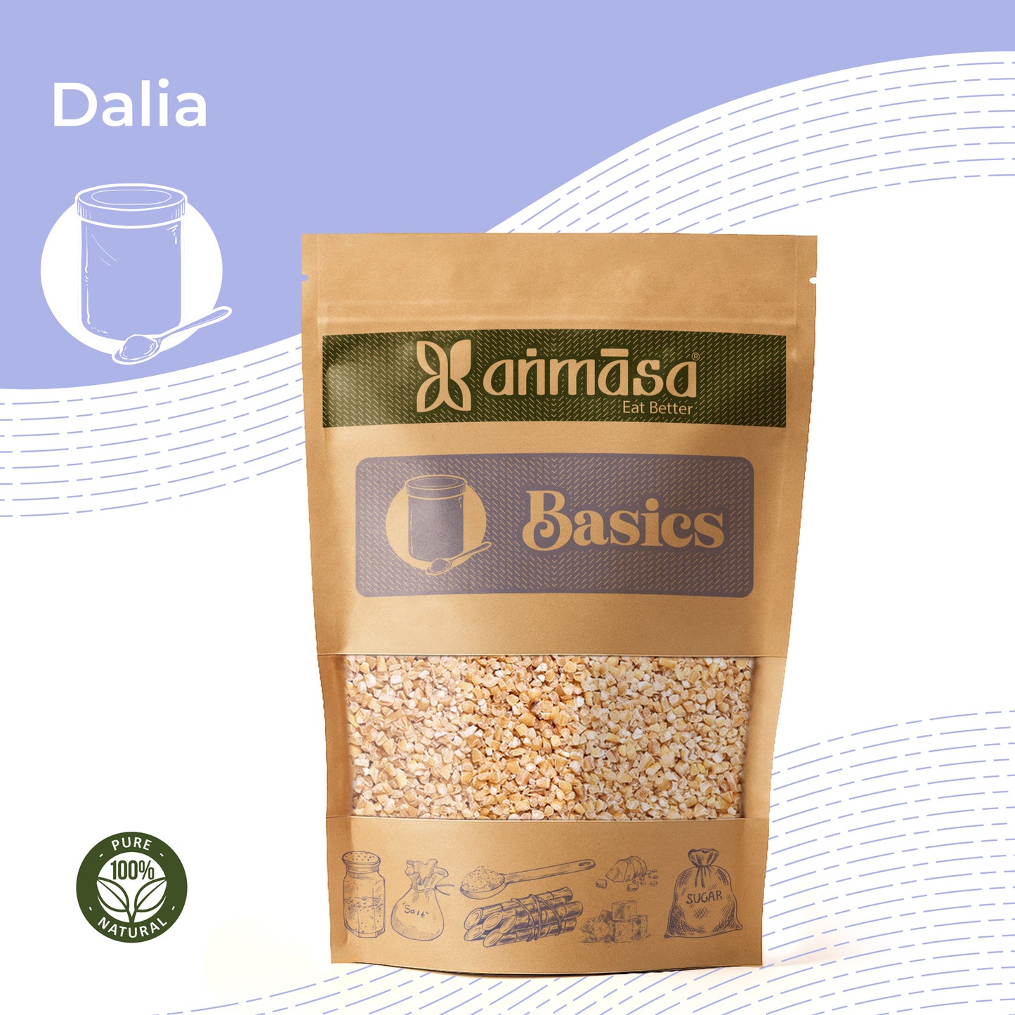 Whole Wheat Dalia