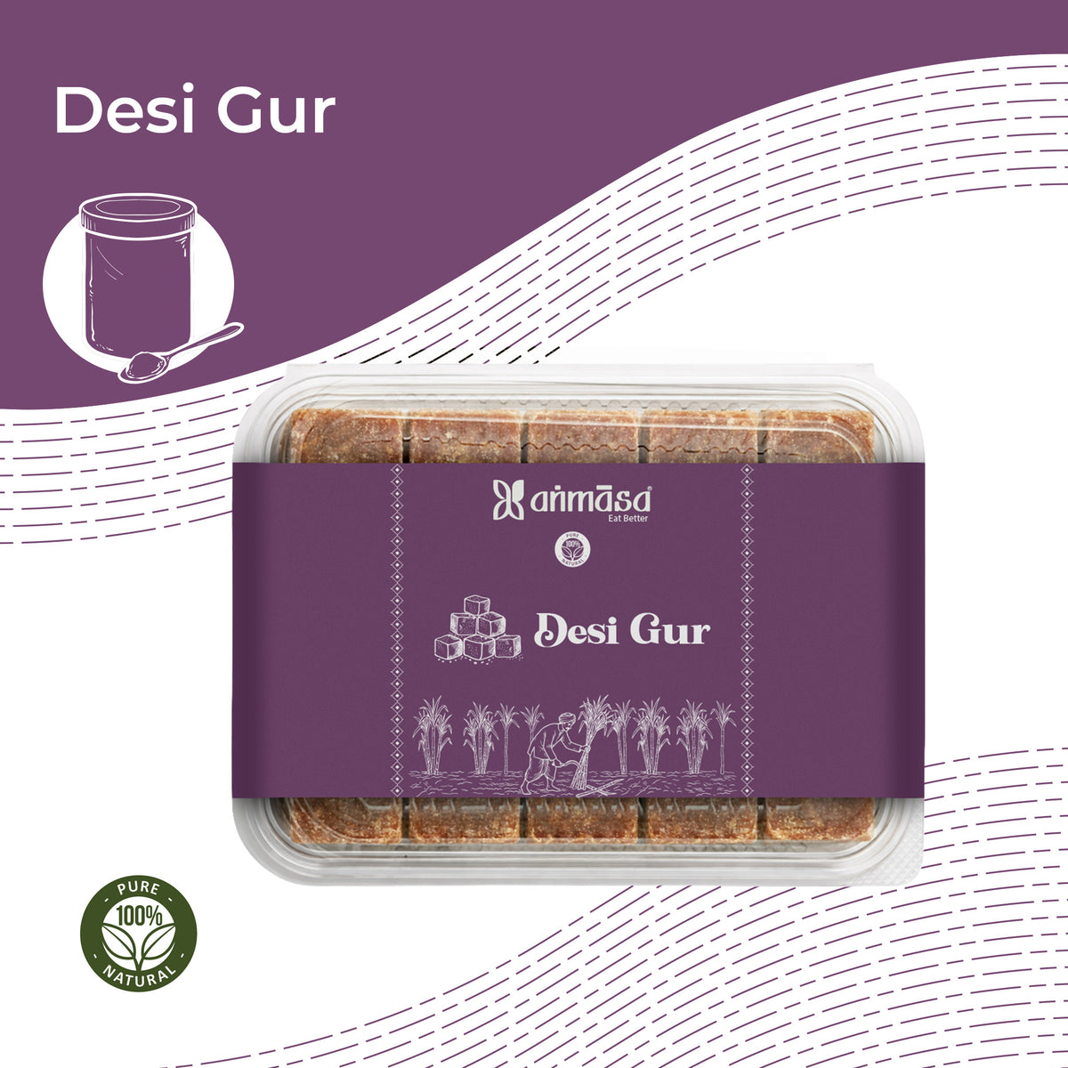 Jaggery (Desi Gur).