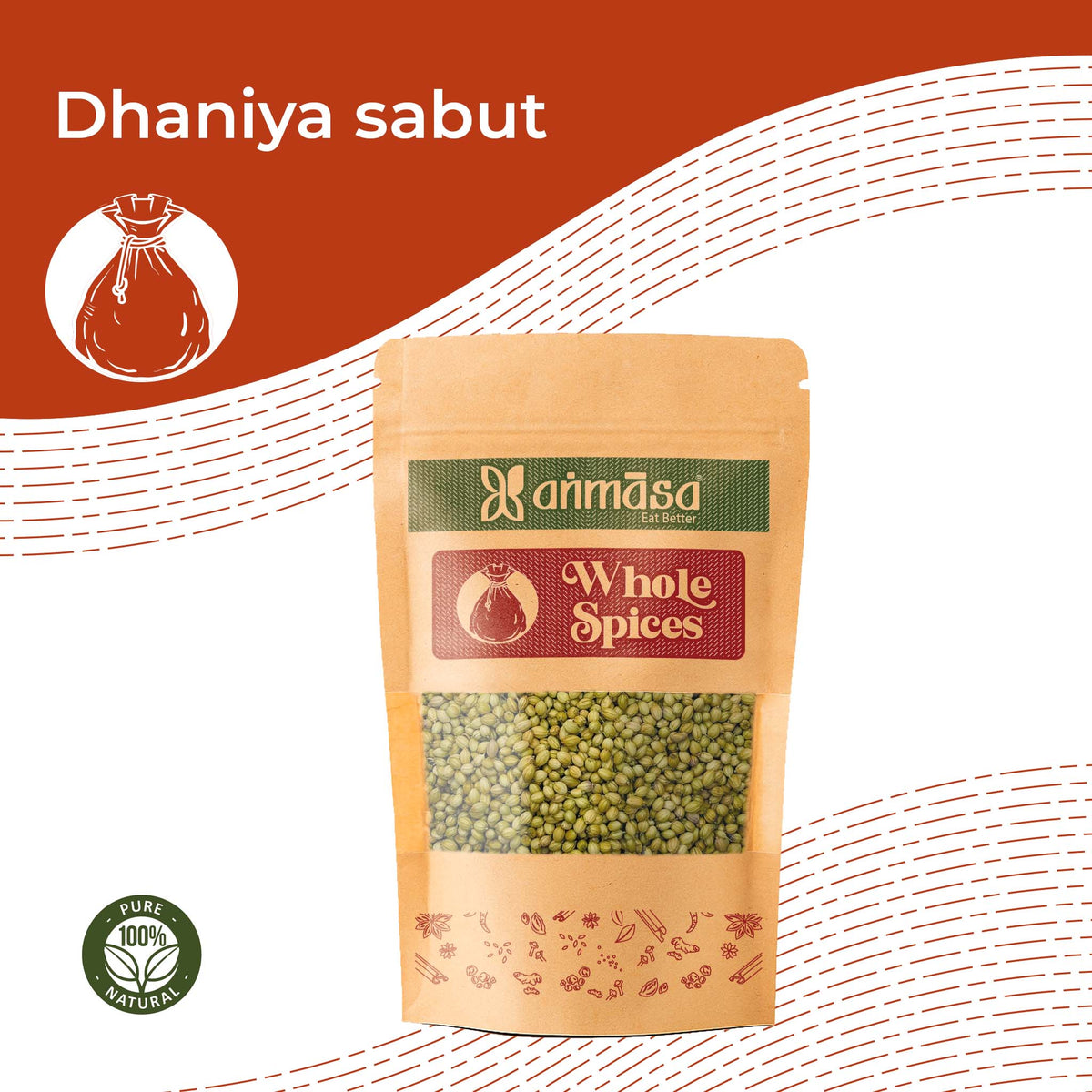 Coriander Whole.