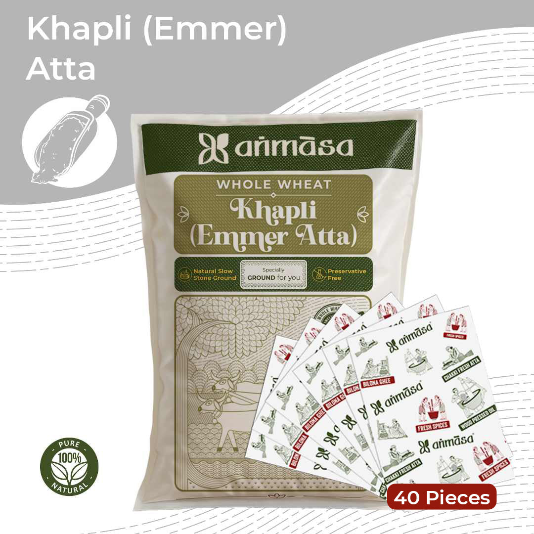 Whole Wheat Khapli Atta