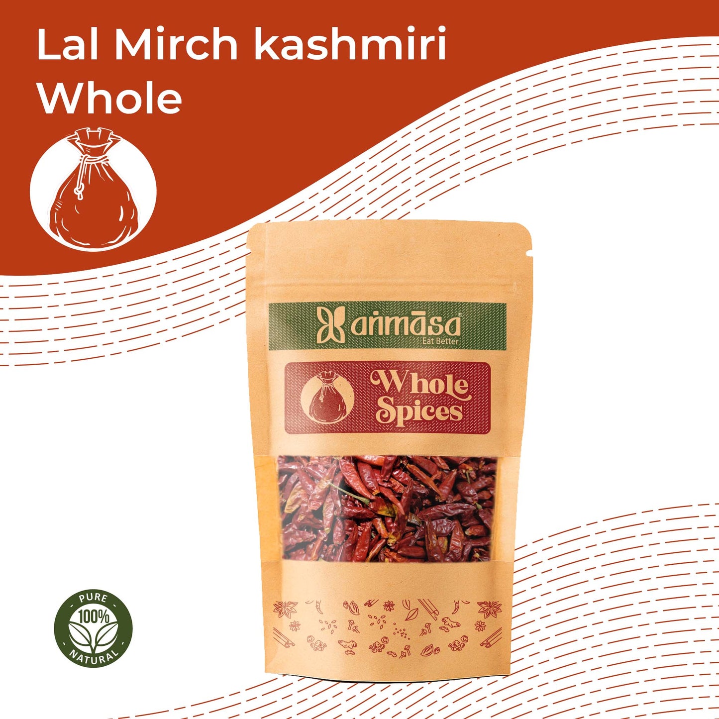 Kashmiri Mirch (Whole)