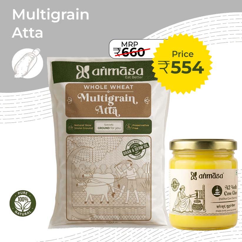 Whole Wheat Multigrain Atta