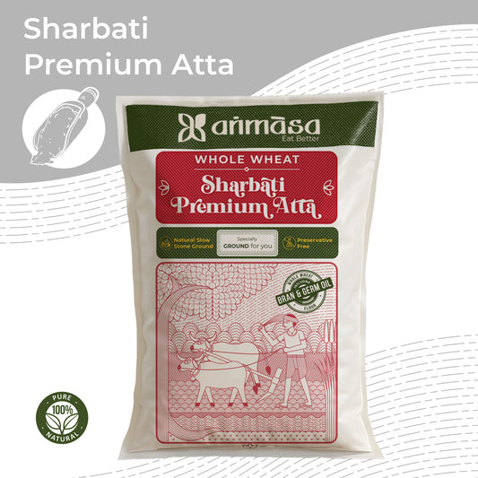 Whole Wheat Sharbati Atta