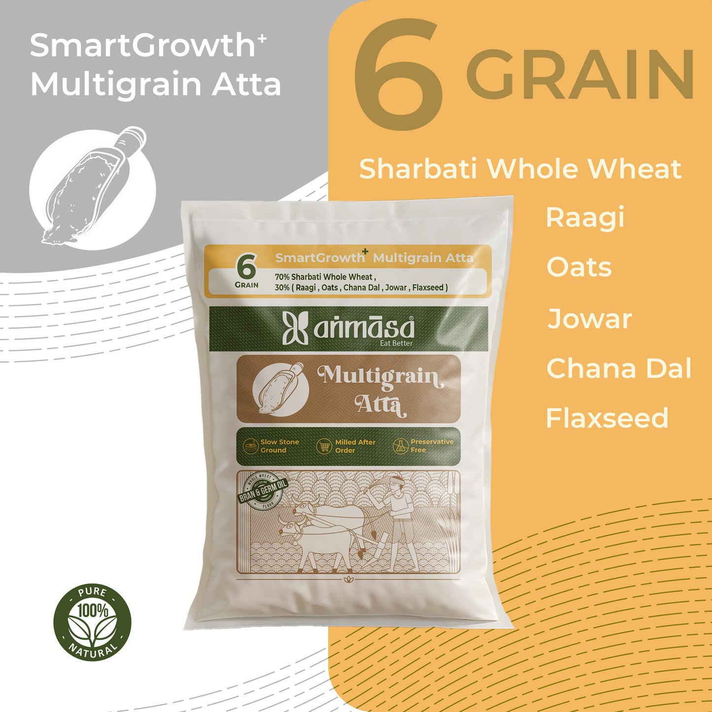 Multigrain Atta SmartGrowth+