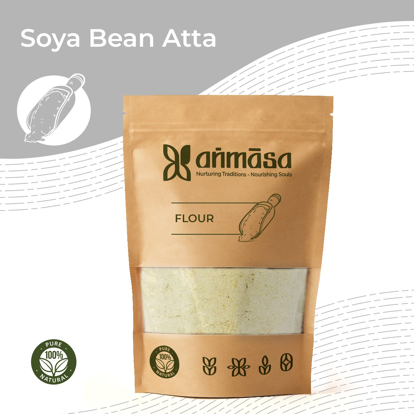 Soya Bean Atta