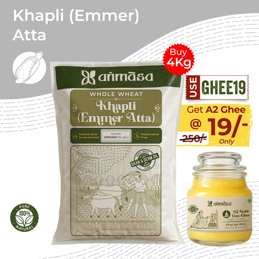 Whole Wheat Khapli Atta