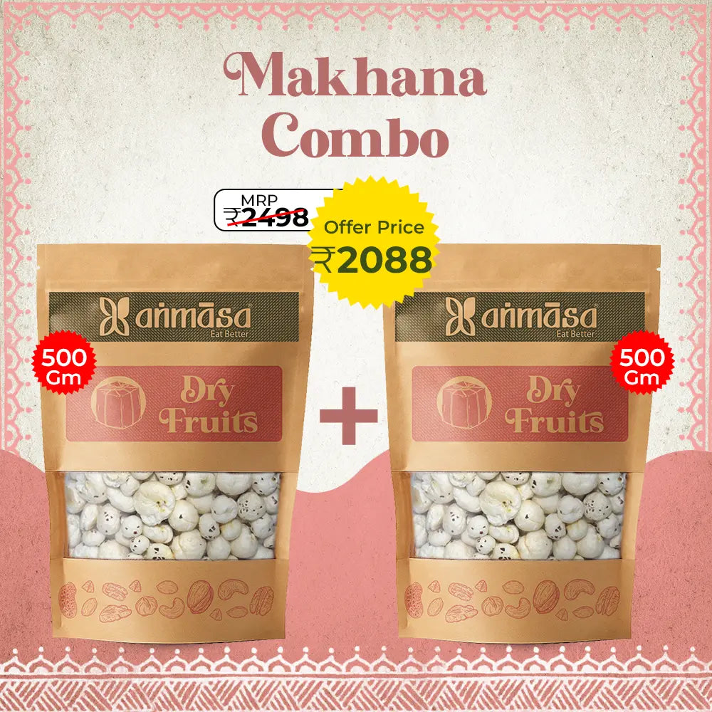 Makhana 500 gm (Pack of 2)