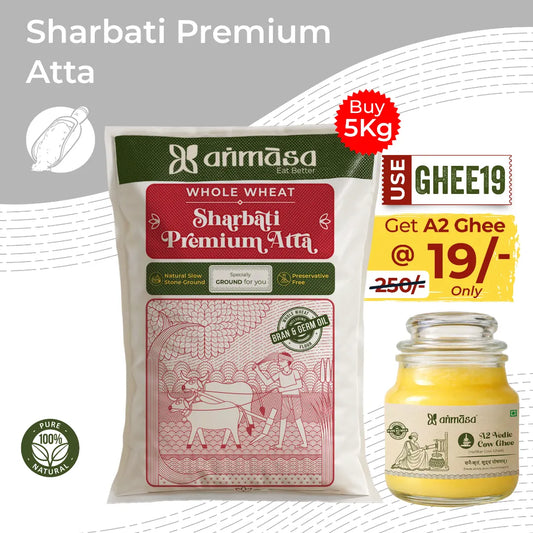 Whole Wheat Sharbati Atta