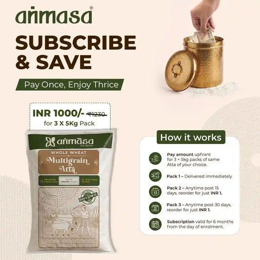 Subscribe to Save - Multigrain Atta
