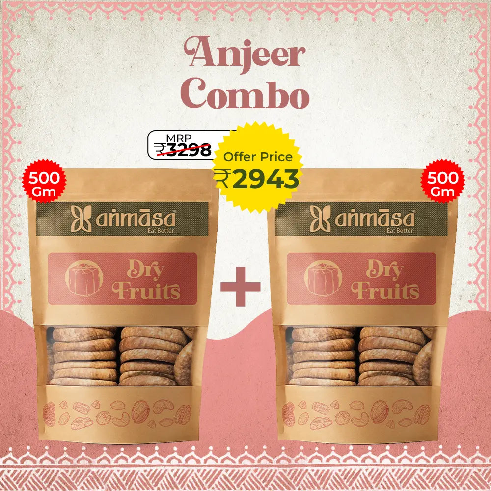 Anjeer 500 gm (Pack of 2)