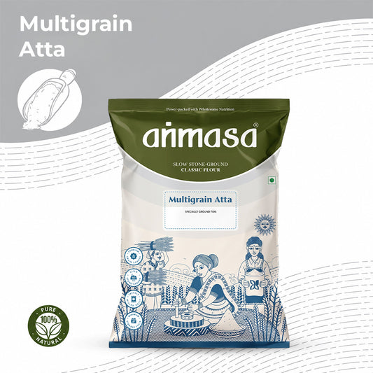 Whole Wheat Multigrain Atta.